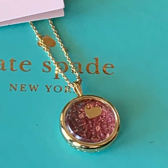 kate spade Jewelry - Kate Spade! Dancing Heart Pendant Necklace